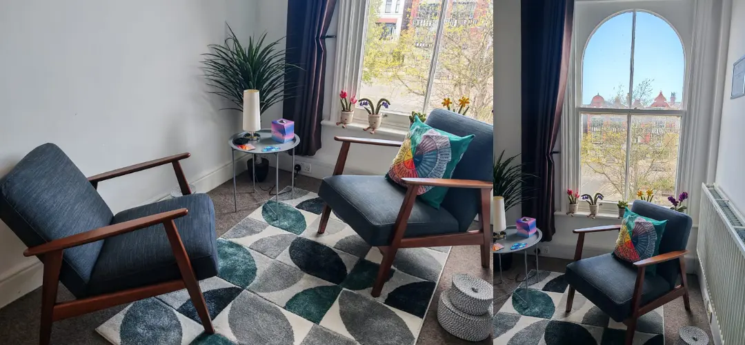 Therapy room in Hesketh Mount.